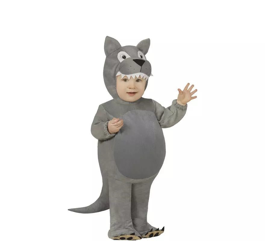 Translation missing: de.Disfraz de Lobo Gris para bebé