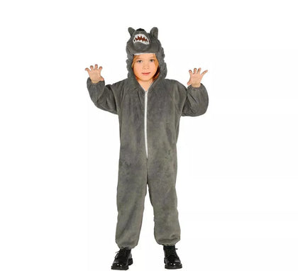 Disfraz de Lobo gris para niños