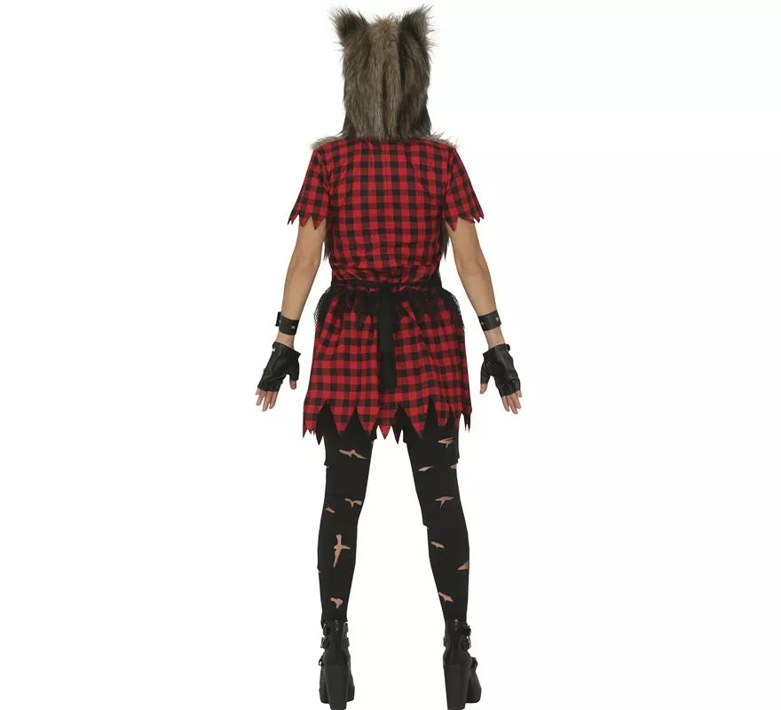 Disfraz de Lobo Rebelde para mujer