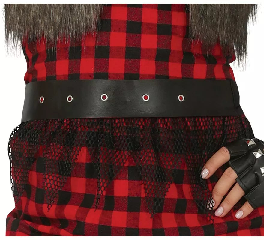 Disfraz de Lobo Rebelde para mujer