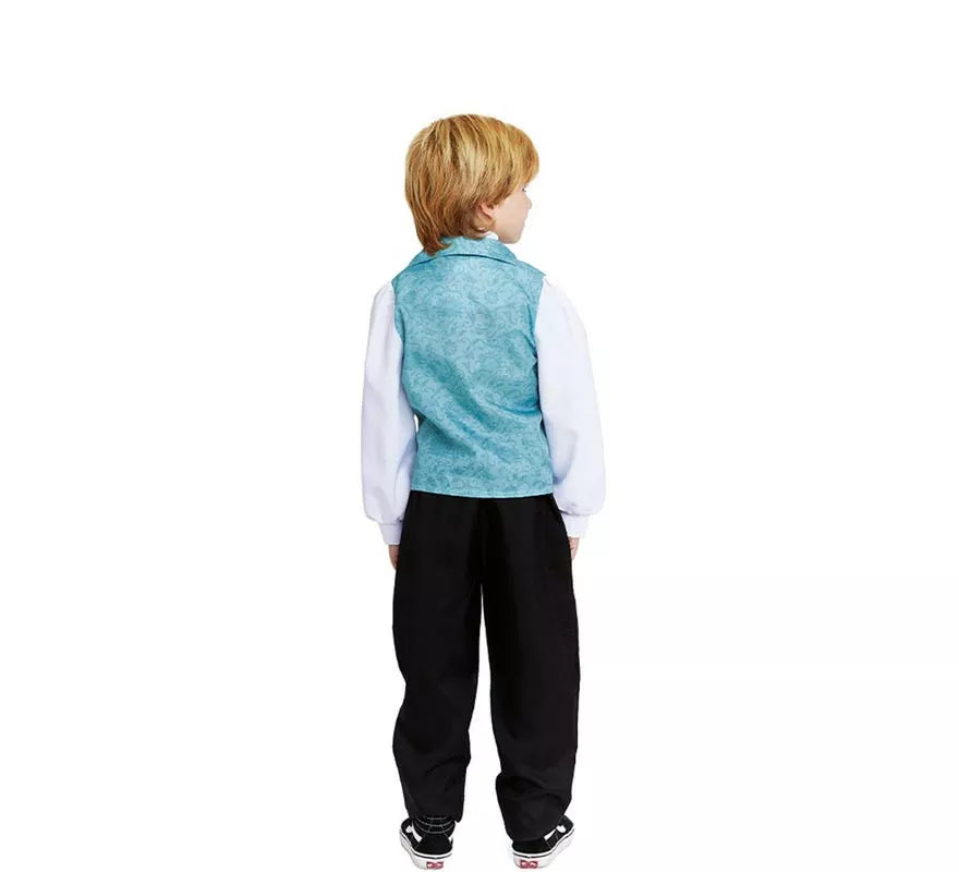 Translation missing: de.Disfraz de Lord Inglés elegante azul para niño