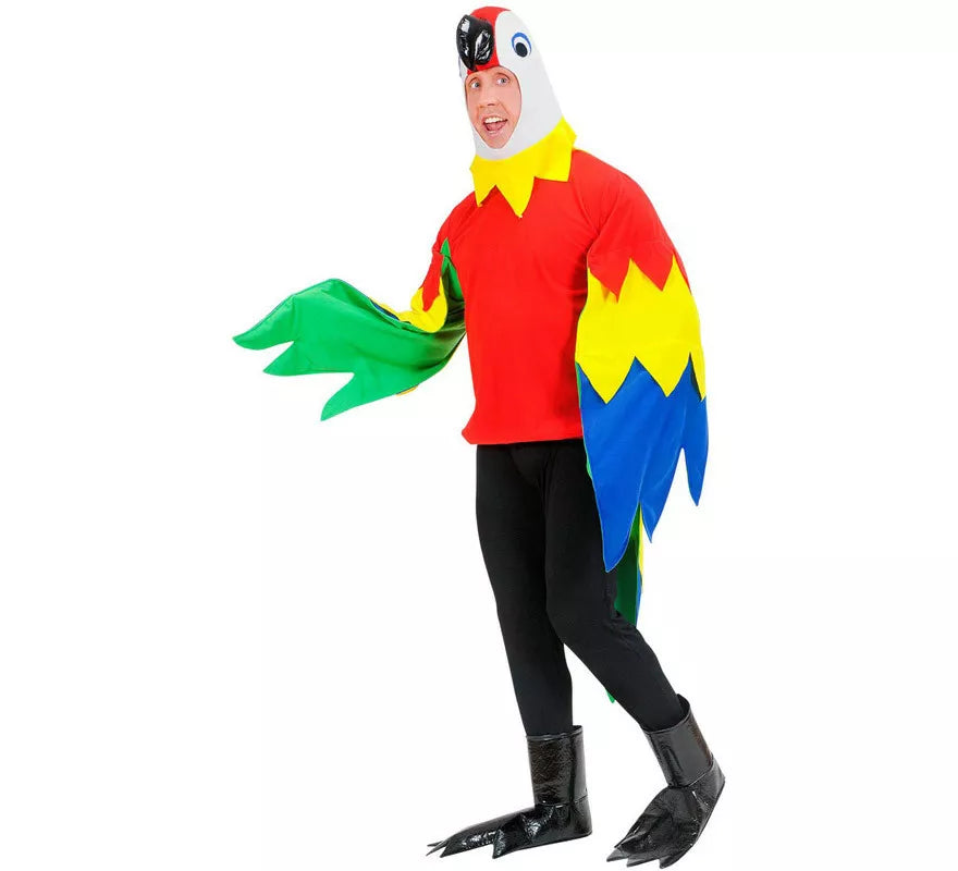 Translation missing: de.Disfraz de Loro Colorido para adultos