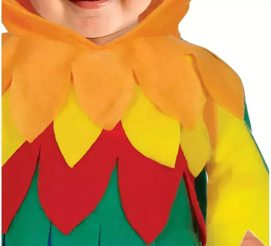 Disfraz de Loro Colorido para bebé