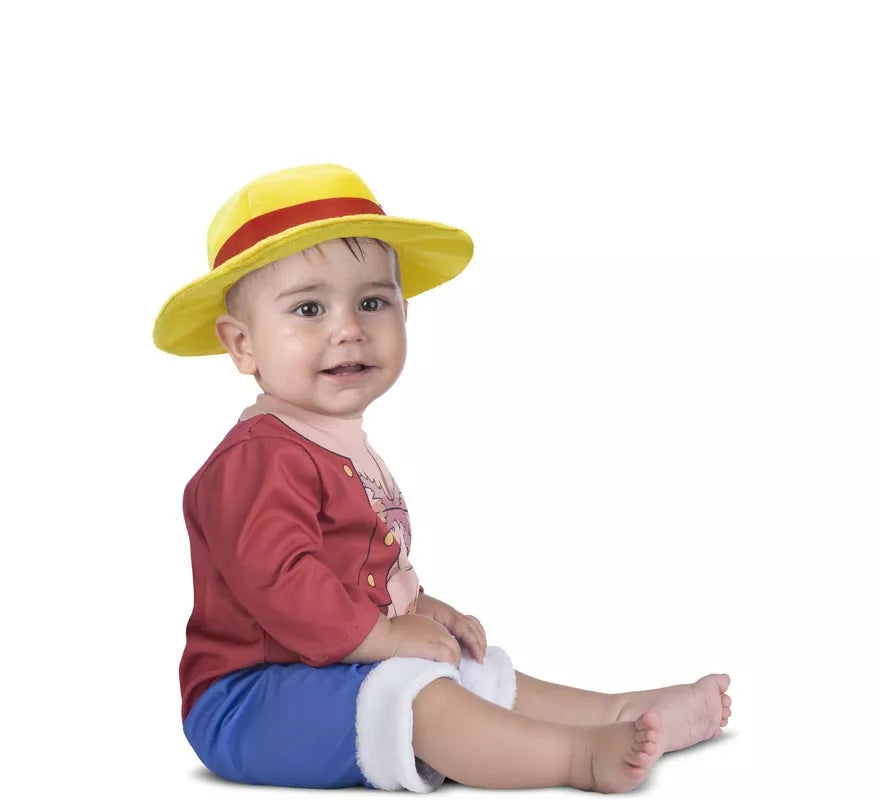 Disfraz de Luffy de One Piece para bebé