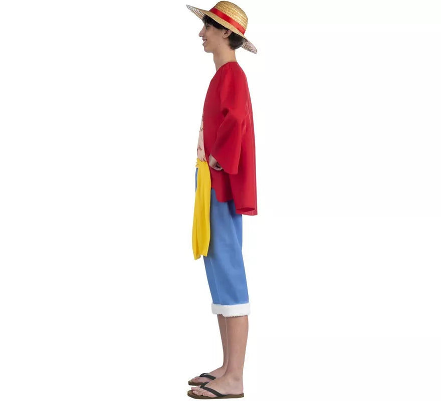 Translation missing: de.Disfraz de Luffy de One Piece para hombre