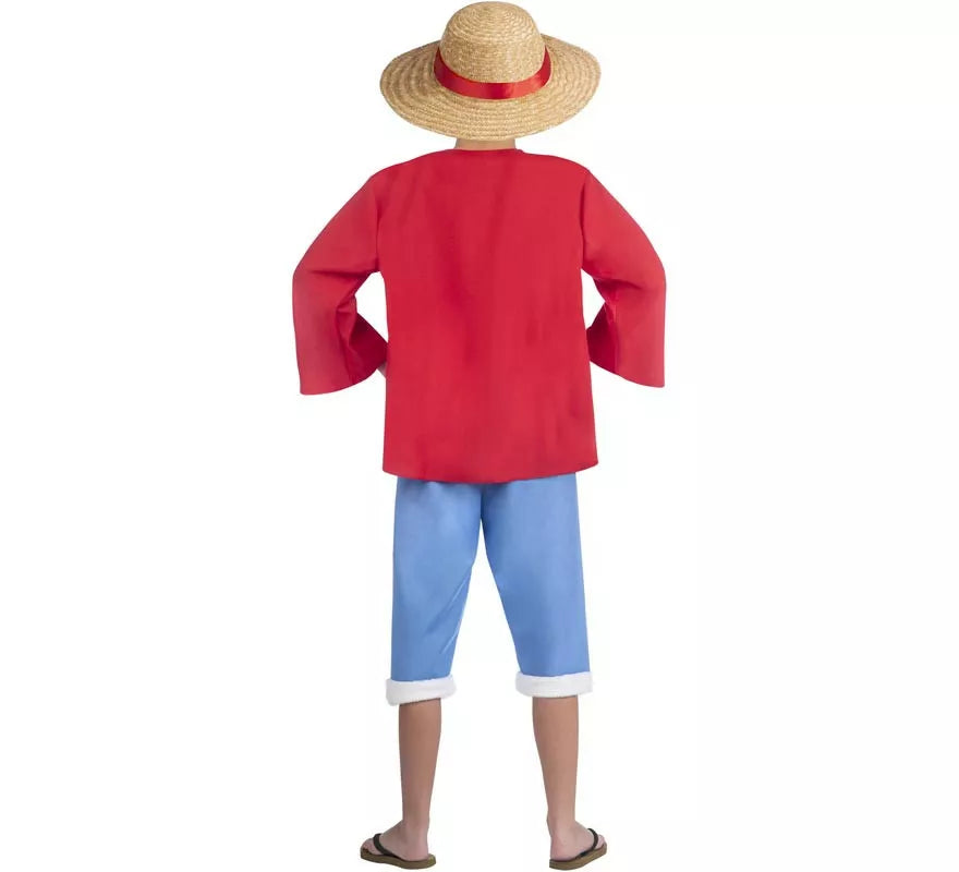 Translation missing: de.Disfraz de Luffy de One Piece para hombre