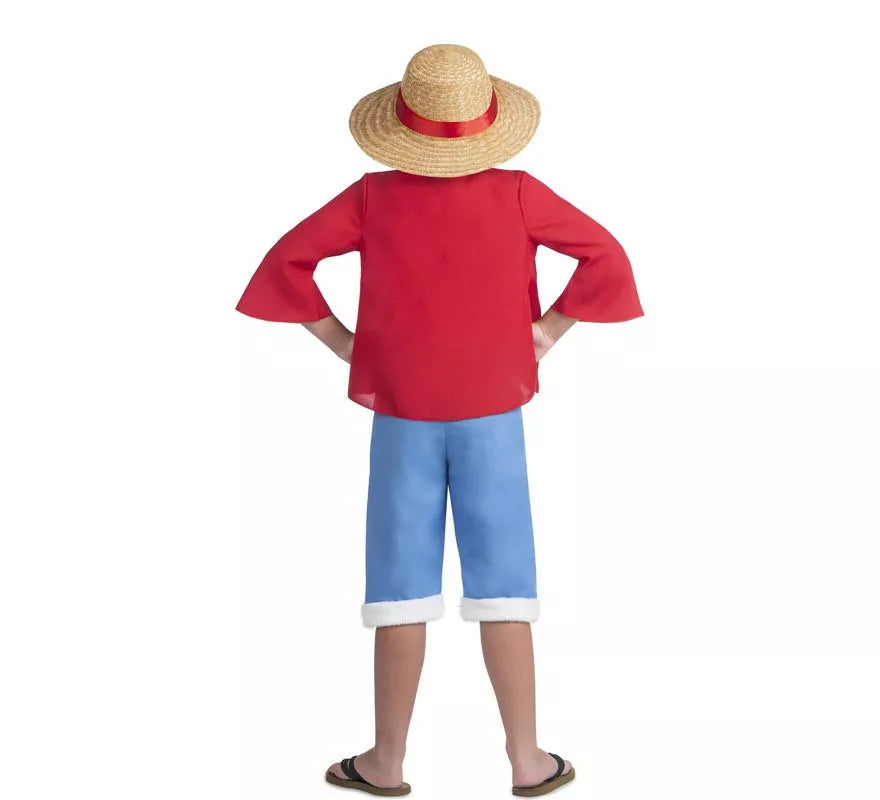 Translation missing: de.Disfraz de Luffy de One Piece para niño