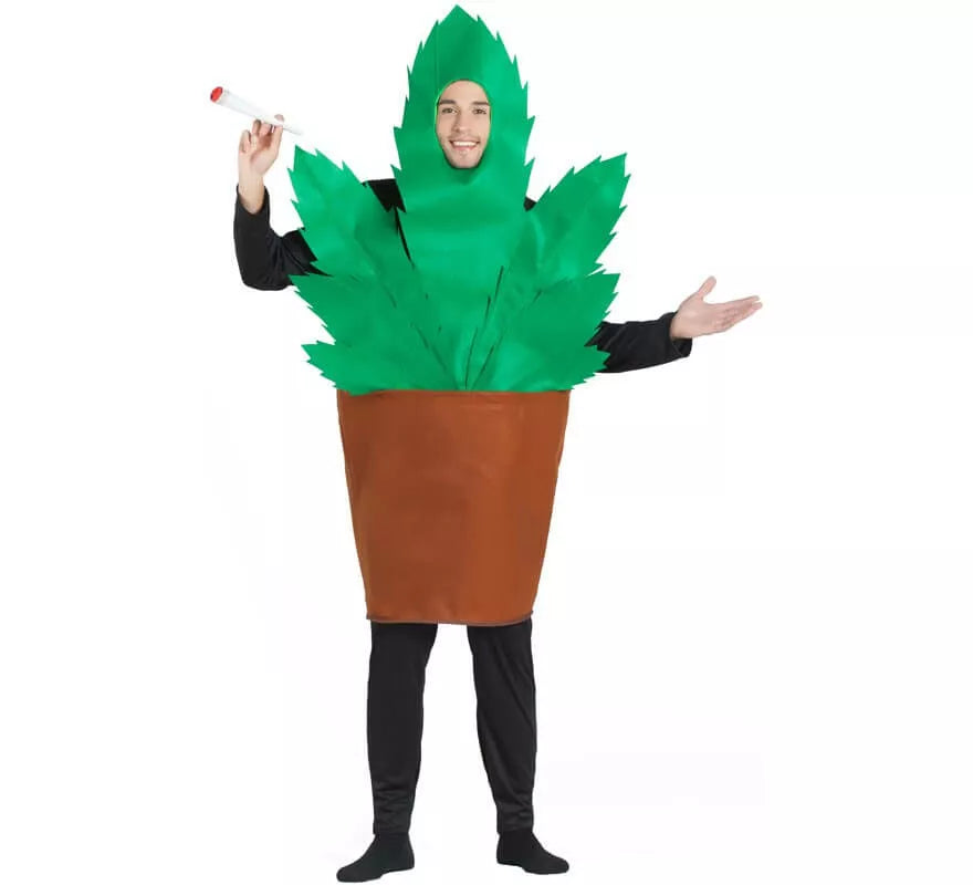 Translation missing: de.Disfraz de Maceta de Marihuana para adultos