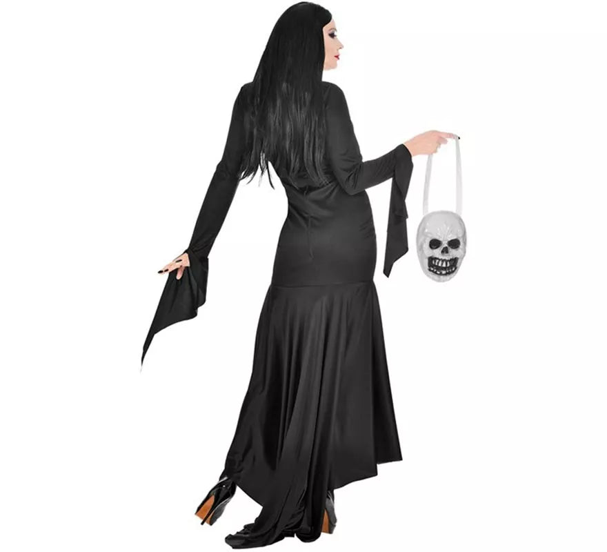 Translation missing: de.Disfraz de Madre Tenebrosa con Bolsa Calavera para mujer