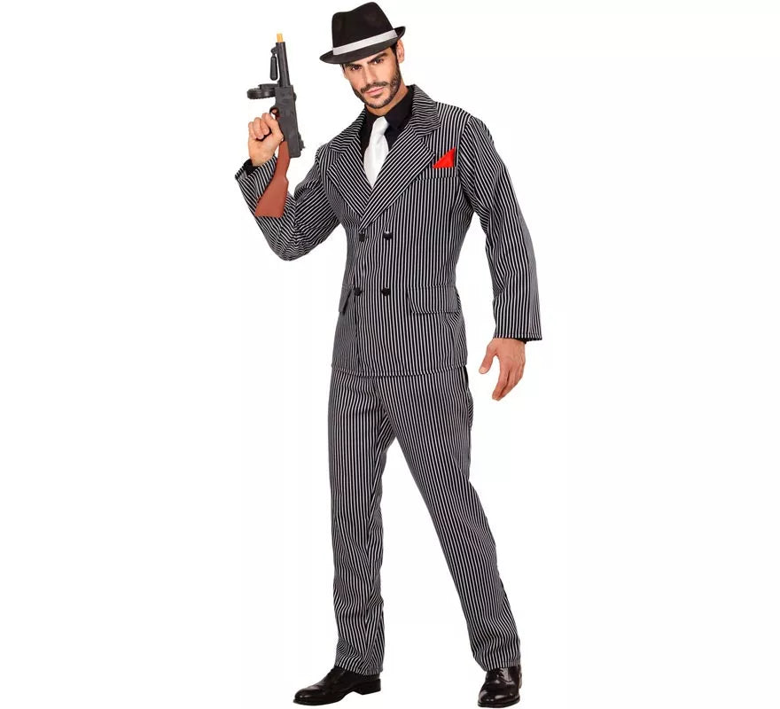 Translation missing: de.Disfraz de Mafioso en traje elegante para hombre