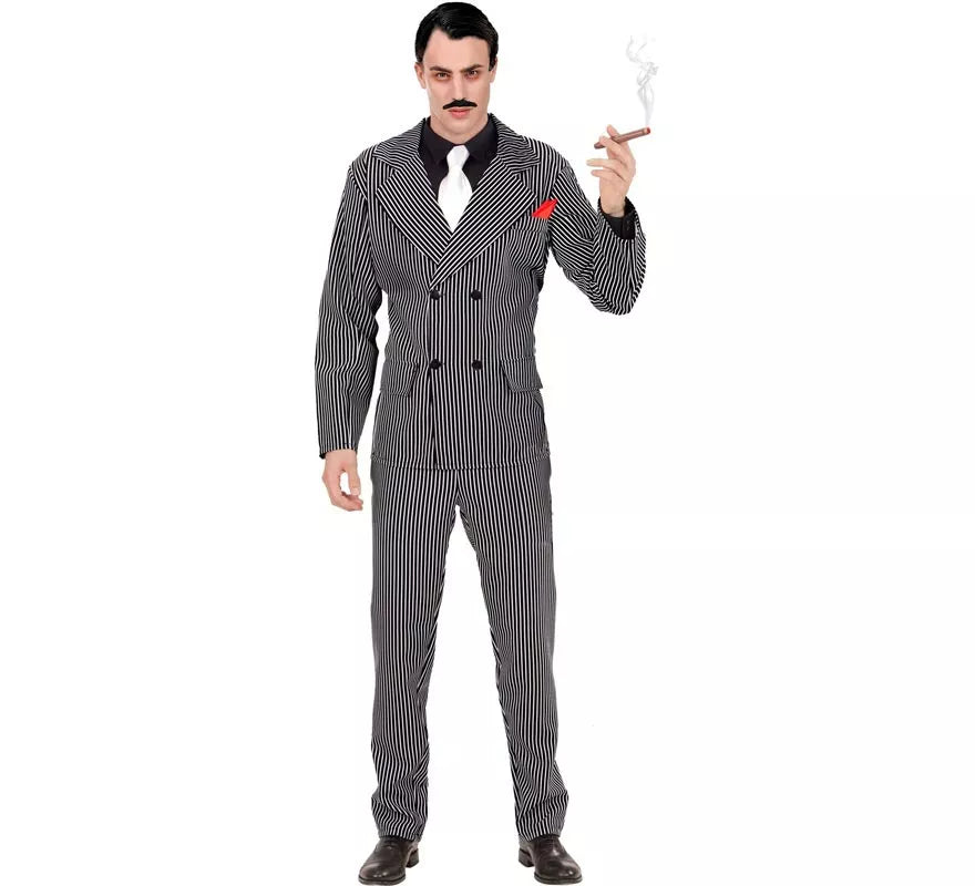 Translation missing: de.Disfraz de Mafioso en traje elegante para hombre