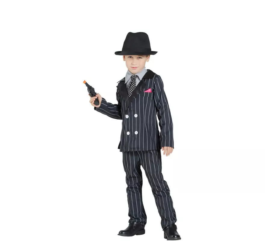 Translation missing: de.Disfraz de Mafioso para niño