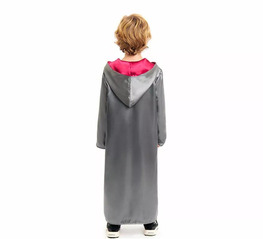 Disfraz de Mago Colegial rojo para niño