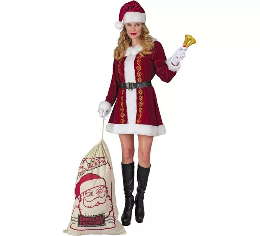 Translation missing: de.Disfraz de Mamá Noel Elegante para mujer