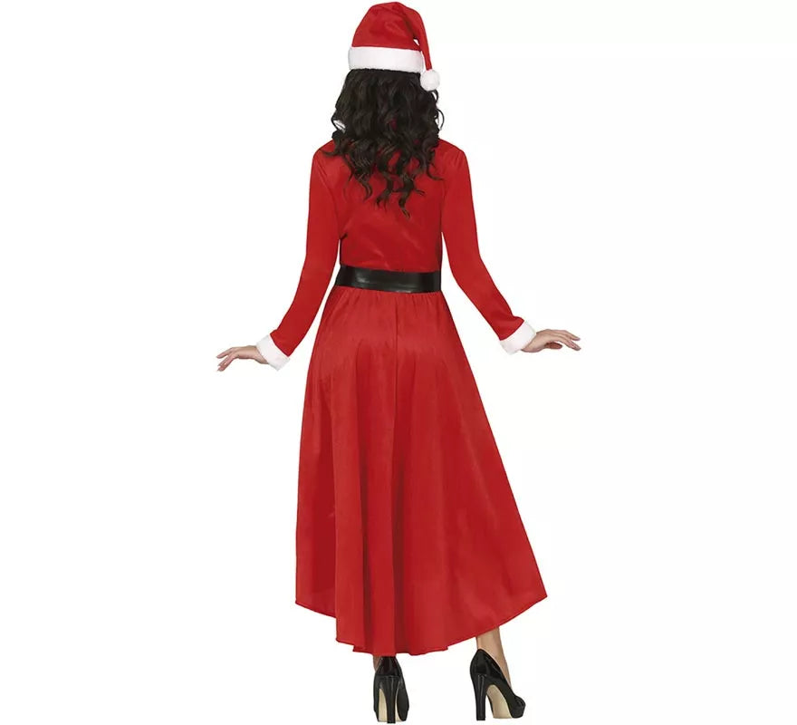 Translation missing: de.Disfraz de Mamá Noel en vestido largo para mujer