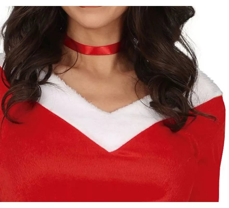 Translation missing: de.Disfraz de Mamá Noel en vestido largo para mujer