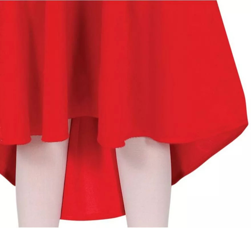 Translation missing: de.Disfraz de Mamá Noel en vestido largo para niña