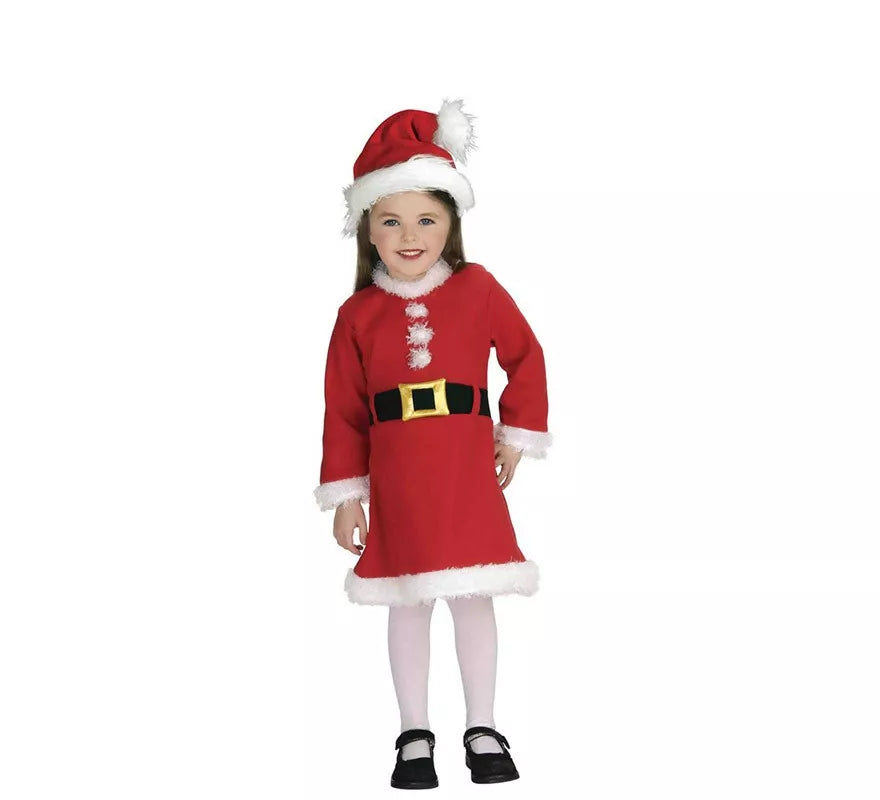 Translation missing: de.Disfraz de Mamá Noel Luxe para bebé
