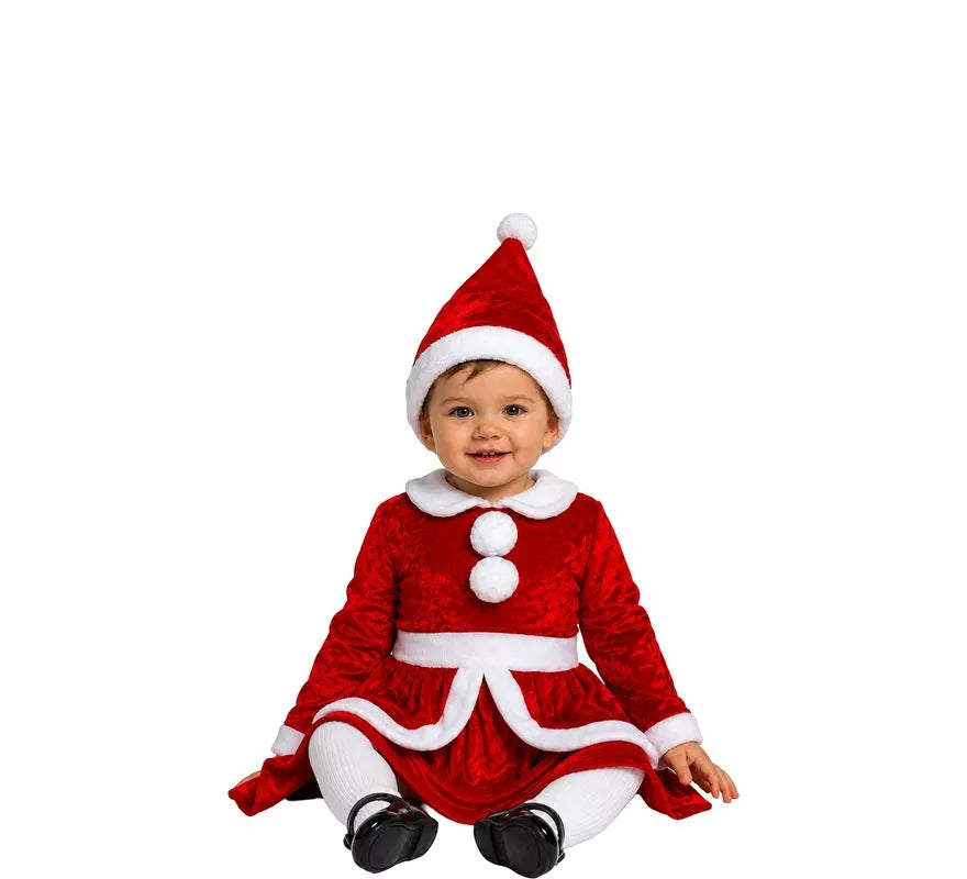 Translation missing: de.Disfraz de Mamá Noel para bebé