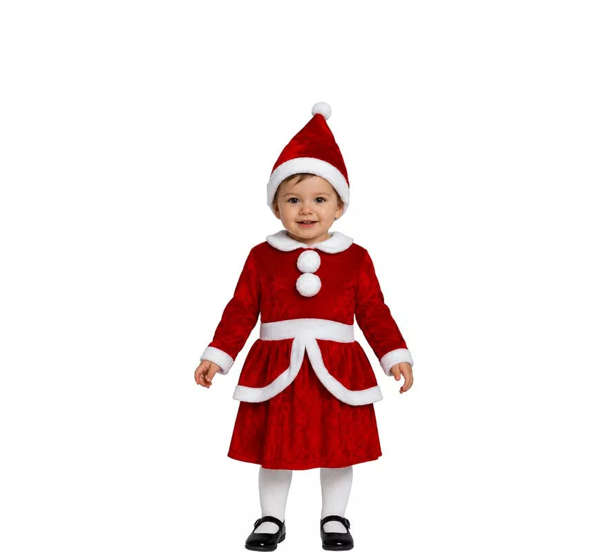 Translation missing: de.Disfraz de Mamá Noel para bebé
