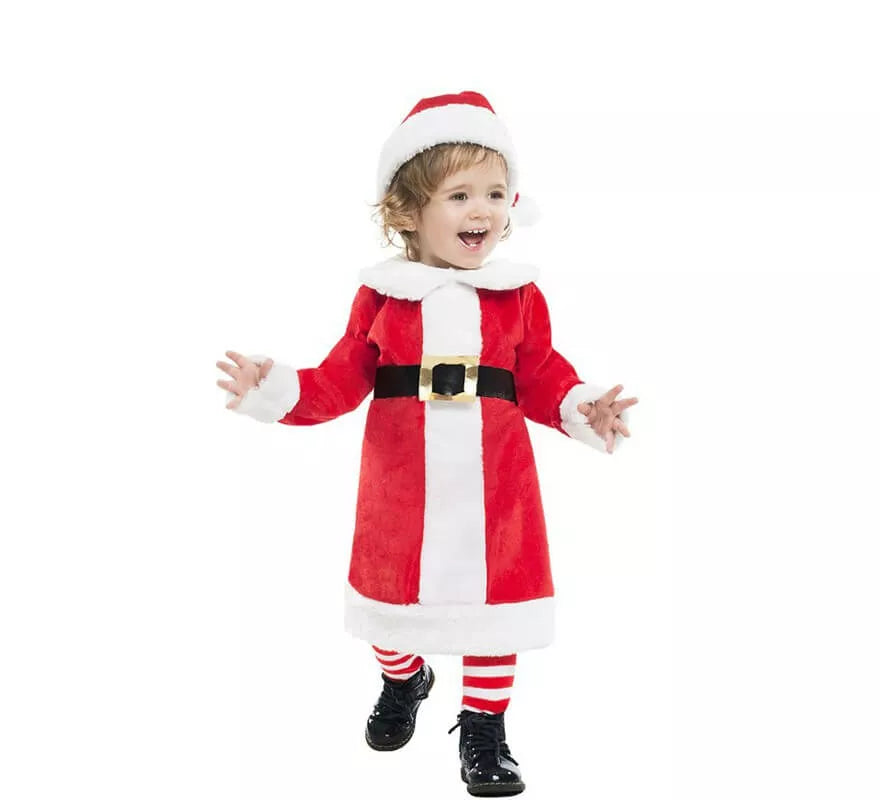 Translation missing: de.Disfraz de Mamá Noel para bebé