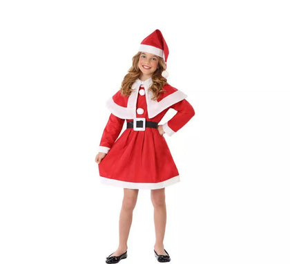 Disfraz de Mamá Noel para niña