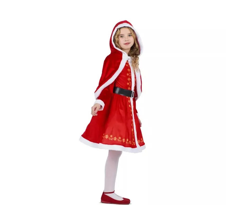 Translation missing: de.Disfraz de Mamá Noel para Niña