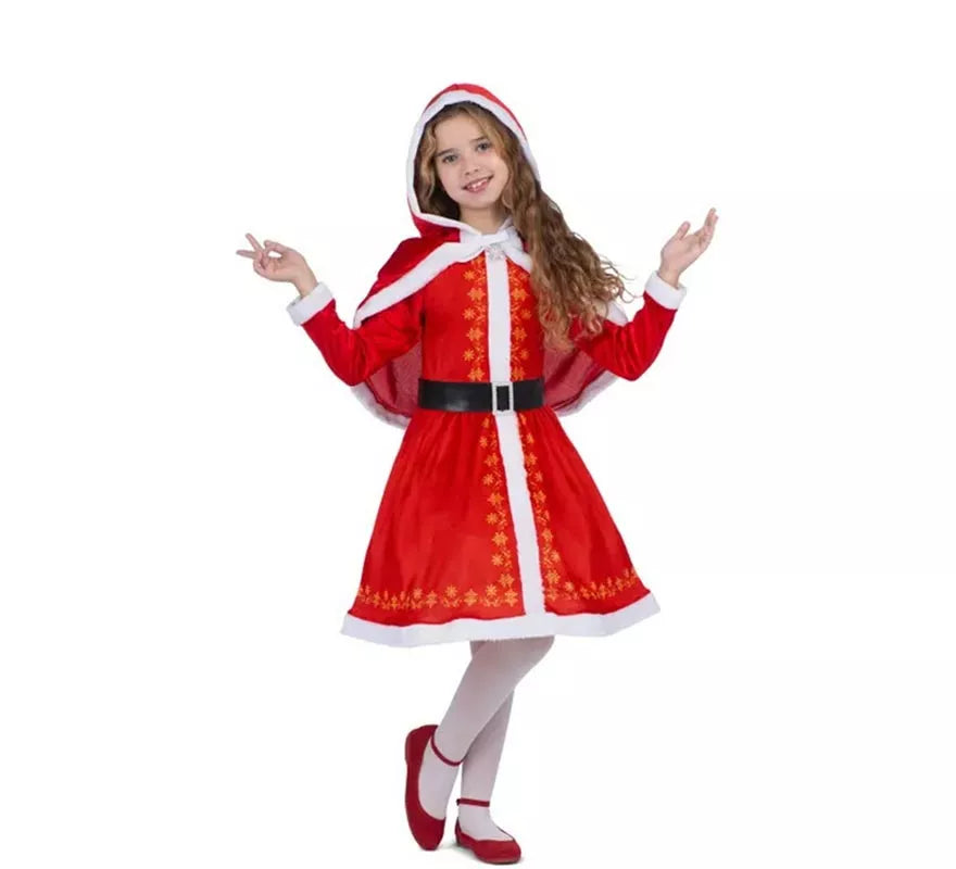 Translation missing: de.Disfraz de Mamá Noel para Niña