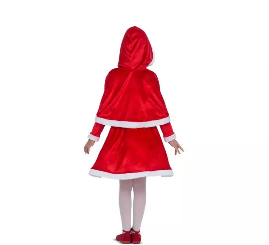 Translation missing: de.Disfraz de Mamá Noel para Niña
