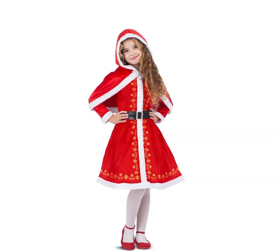 Translation missing: de.Disfraz de Mamá Noel para Niña