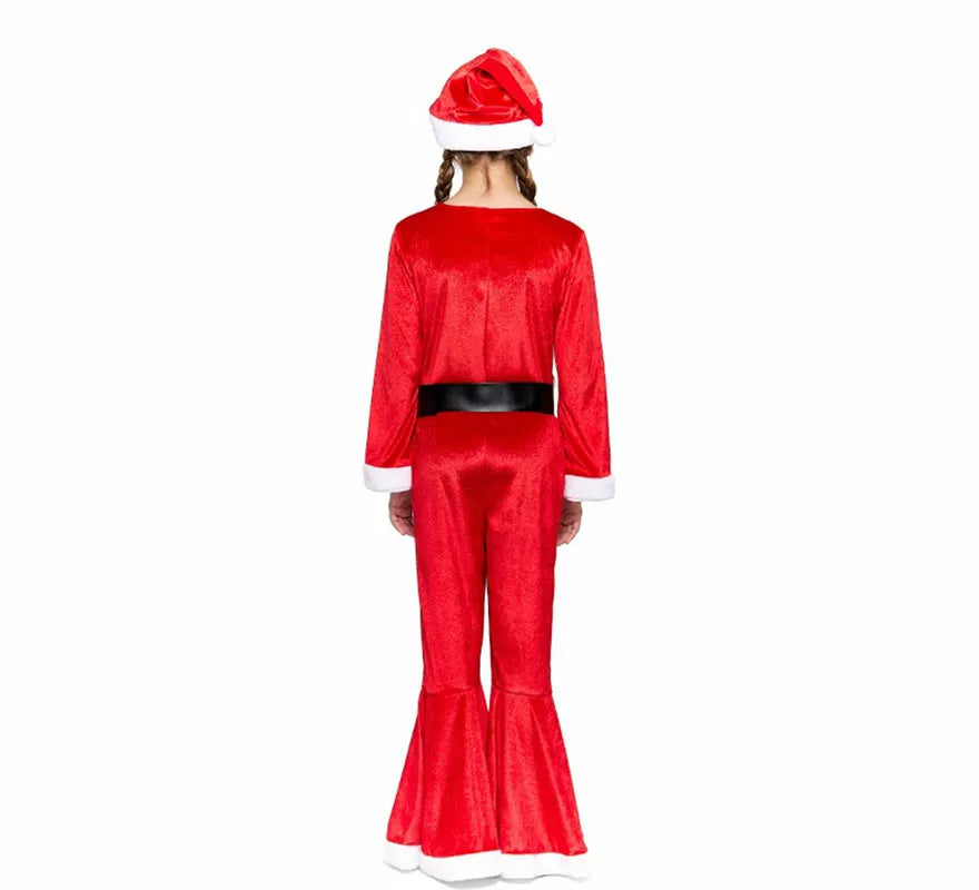 Translation missing: de.Disfraz de Mamá Noel para niña