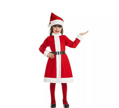 Weihnachtsmann Kostüm für Mädchen
