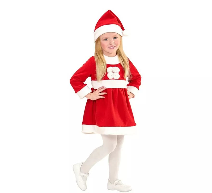 Translation missing: es.Disfraz de Mamá Noel para niña y bebé