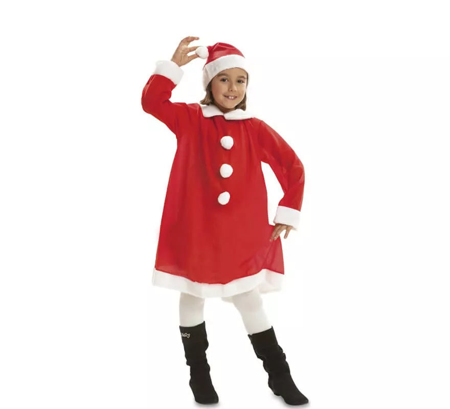 Translation missing: de.Disfraz de Mama Noel para niña y bebé
