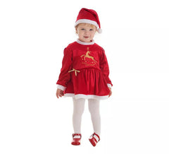 Mama Claus Kostüm Baby-Kleid
