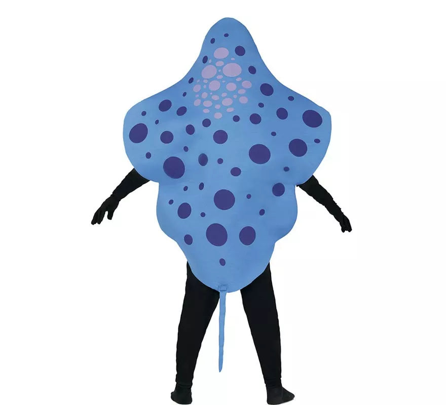 Translation missing: de.Disfraz de Mantarraya azul para niños
