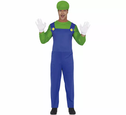 Disfraz de Maquinista de Tren Verde para hombre