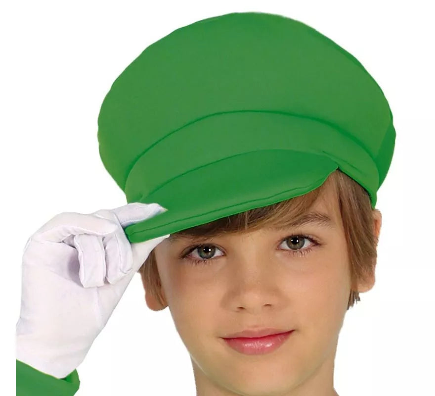 Translation missing: de.Disfraz de Maquinista verde de Tren para niños
