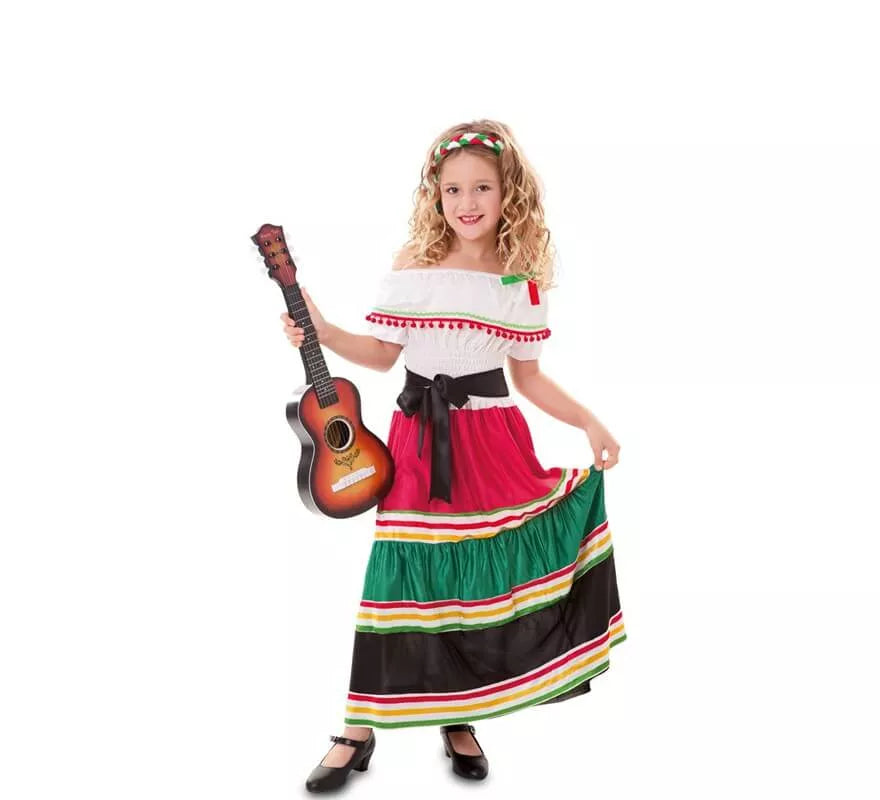 Translation missing: de.Disfraz de Mariachi Mexicana para niña