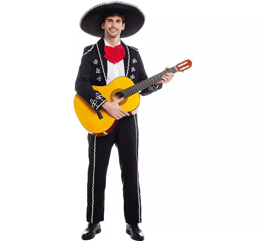 Translation missing: de.Disfraz de Mariachi Mexicano Cantante Charro para hombre