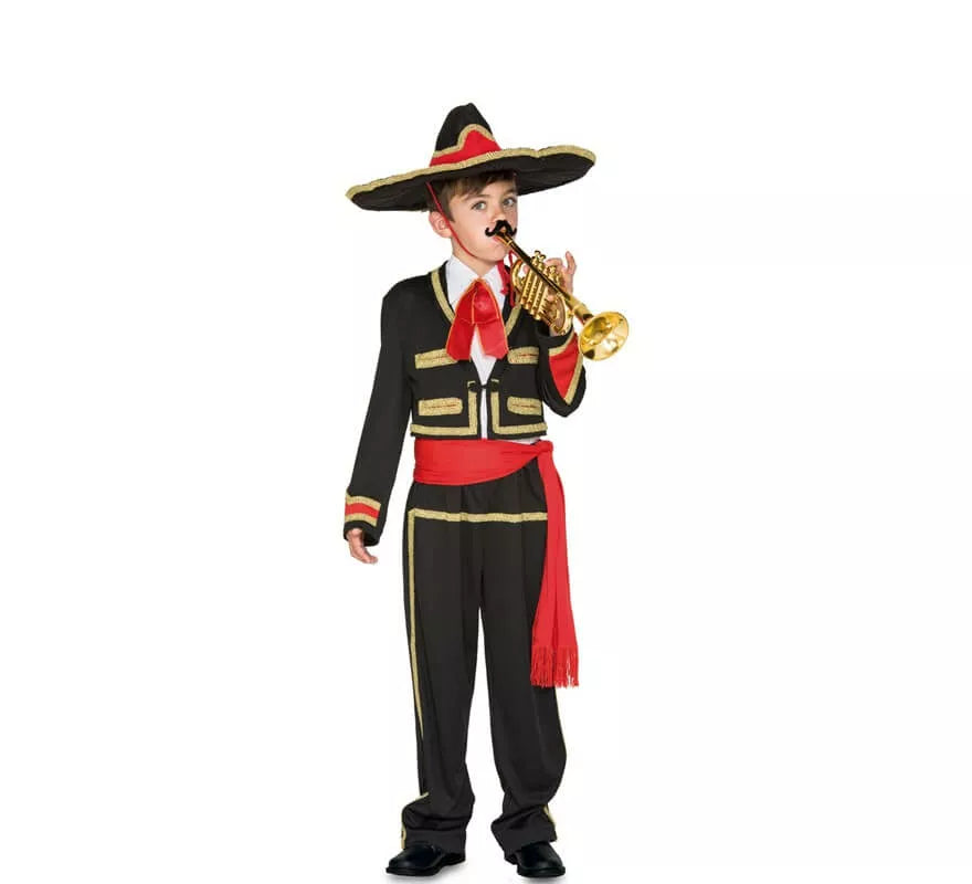 Translation missing: de.Disfraz de Mariachi Mexicano para niño