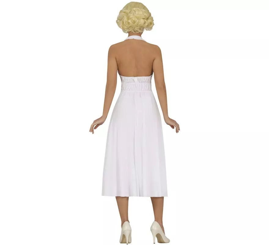 Translation missing: de.Disfraz de Marilyn Monroe Vestido blanco para mujer
