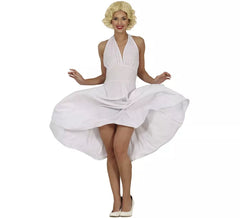 Marilyn Monroe Kostüm Damen Weißes Kleid