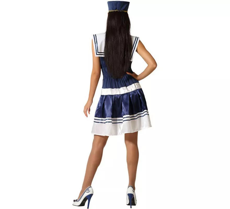 Translation missing: de.Disfraz de Marinera Azul para mujer