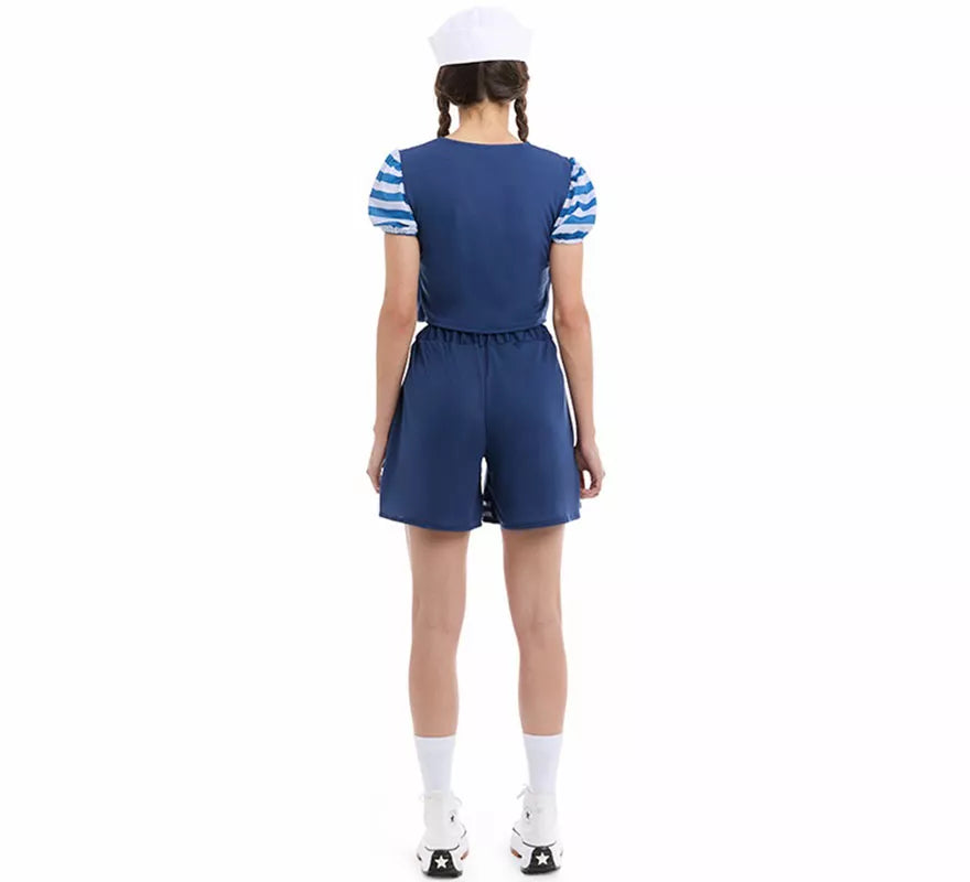 Translation missing: de.Disfraz de Marinera azul para mujer
