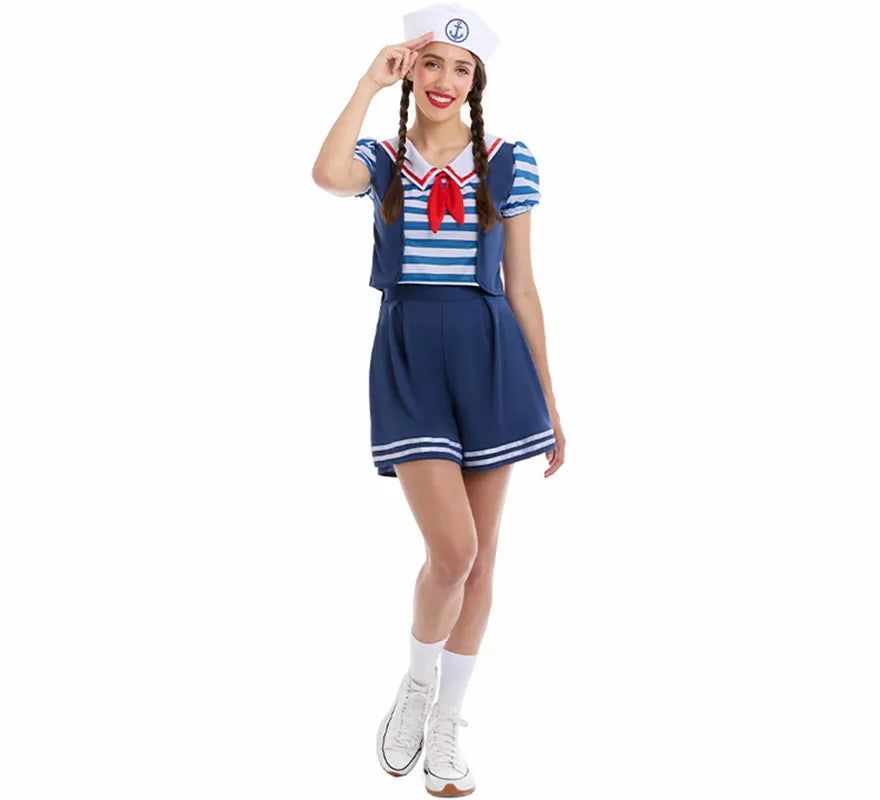 Translation missing: de.Disfraz de Marinera azul para mujer