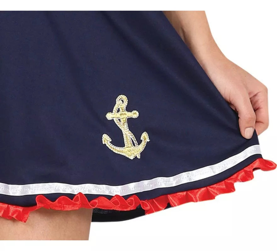 Translation missing: de.Disfraz de Marinera Grumete Vintage azul para mujer