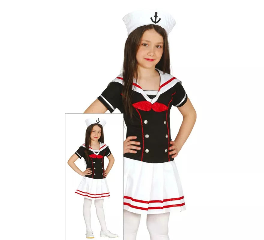 Translation missing: de.Disfraz de Marinera para niña