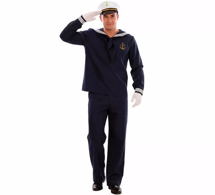 Disfraz de Marinero azul para hombre