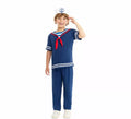 Disfraz de Marinero azul para niño